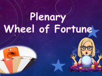Plenary Wheel of Fortune