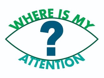 Where is my attention Classroom poster