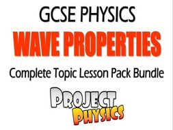 Wave Properties GCSE Physics Topic Bundle