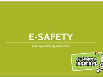 E-Safety - personal information, do's and don'ts, cyber-bullying