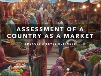 Edexcel Business - Assessment of A Country As A Market