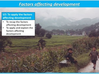 Uneven Development Lessons