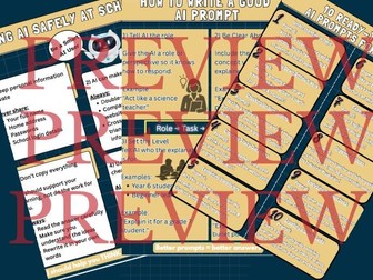AI Safety Prompts for Students | Digital Citizenship | Classroom Discussion Activities