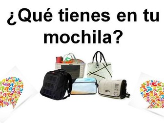 En mi mochila-In my schoolbag