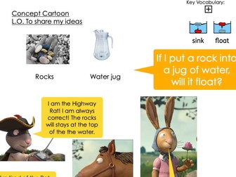 Year 3 Rocks Concept Cartoon lesson and resource