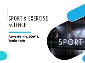 Level 2 Sport: Unit 11 Running a Sports Event (Full unit with PowerPoint, SOW & Worksheets)