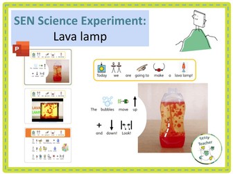 SEN Science Experiment: Lava lamp