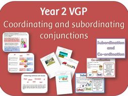 Subordination and co-ordination powerpoint, worksheets and posters: SPaG Year 2 Sentence