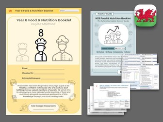 (Welsh Curriculum) KS3 Year 8 Food Tech - Complete Set of 10 Lessons
