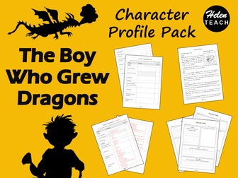 Character Profile Example Pack: The Boy Who Grew Dragons