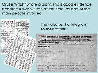 Why were the Wright Brothers successful History Year 2 KS1