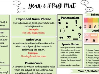 Year 6 SPaG Mat