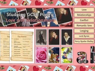 Love and Relationship poetry GCSE English Language AQA