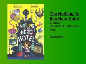 Nothing To See Here Hotel Guided / Shared Reading
