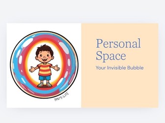 Personal Space PowerPoint | Social Skills & Boundaries Lesson | ASN Resource
