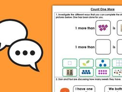Year 1 Count One More Autumn Block 1 Maths Discussion Problems