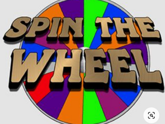 French Parts of the Body Spin the Wheel