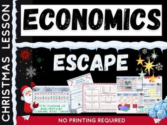 Christmas Economics Quiz Escape