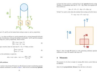 AS/A level Maths Mechanics Revision Guide 2024