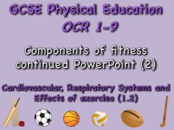 GCSE OCR PE (1.2) Physical Training