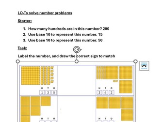 Representing numbers in different ways and reading-Base 10, tally and  written form-