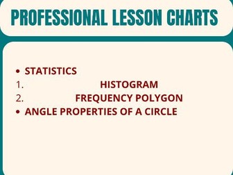 Math charts (formulae and concepts reference charts)