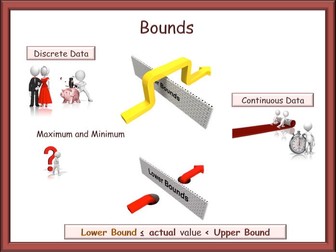 Upper and Lower Bounds - animated PowerPoint - GCSE
