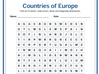 50 Themed Word Searches for KS2 | Printable Puzzles with Answer Sheets