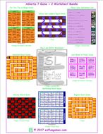 Adverbs 7 Game Plus 2 Worksheet Bundle