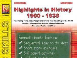 Highlights in History: 1900-1939