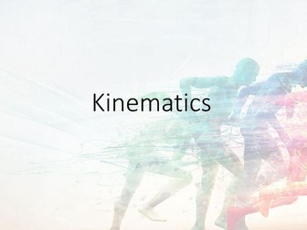 Kinematics PowerPoint Presentation