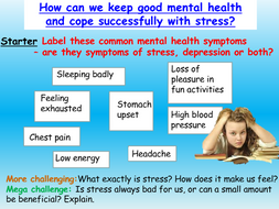Mental Health - Stress