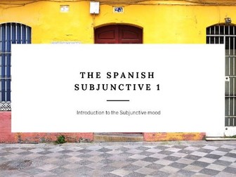 Spanish Subjunctive 1