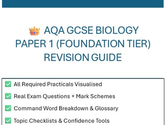 AQA GCSE Biology Paper 1 Revision Guide (f)