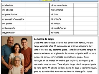 Family description/marital status