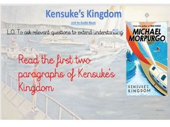 Bundle - Chapter 1 Kensuke's Kingdom Reading and Spelling i before e except after C