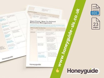 New to Business Management Checklist