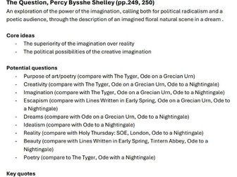 2026 Romanticism Predicted Poems (A-Level English Literature)