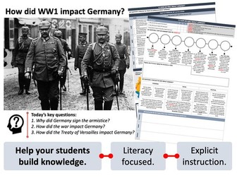 Impact of WW1 on Germany- AQA GCSE History Germany 1890-1945