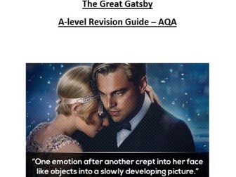 The Great Gatsby Revision Guide A-Level AQA