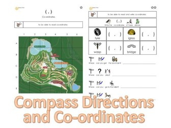 Co-ordinates and Compass Directions