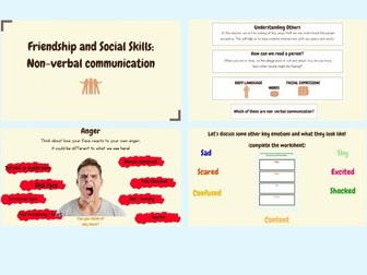 Social Skills - Friendship Support: Non-Verbal Communication