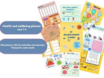 Wellness Warriors Planner - Autumn Term