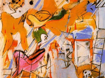 Abstract Expressionism, described & explained in short quotes - free resource, American art history