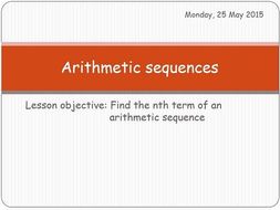 IB Applications and Interpretations - Arithmetic sequences