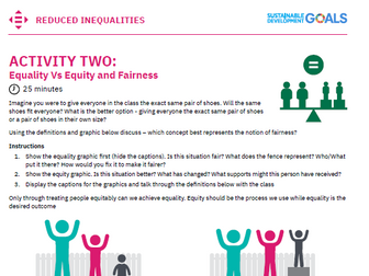 Exploring SDG 10 - Reduced Inequalities