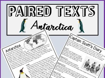 Reading Comprehensions: Text comparisons - ANTARCTICA