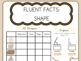Fluent Facts - Year 4-6