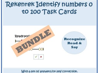 Rekenrek identify numbers from 0 to 100