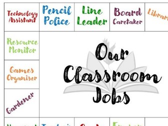 Simple Job Chart [font choices]